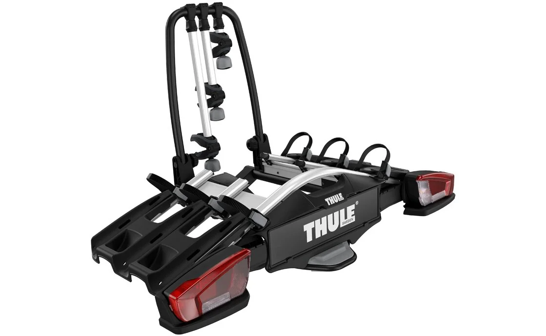 Thule VeloCompact Kupplungsträger – für Anhängerkupplung, 3 Fahrräder