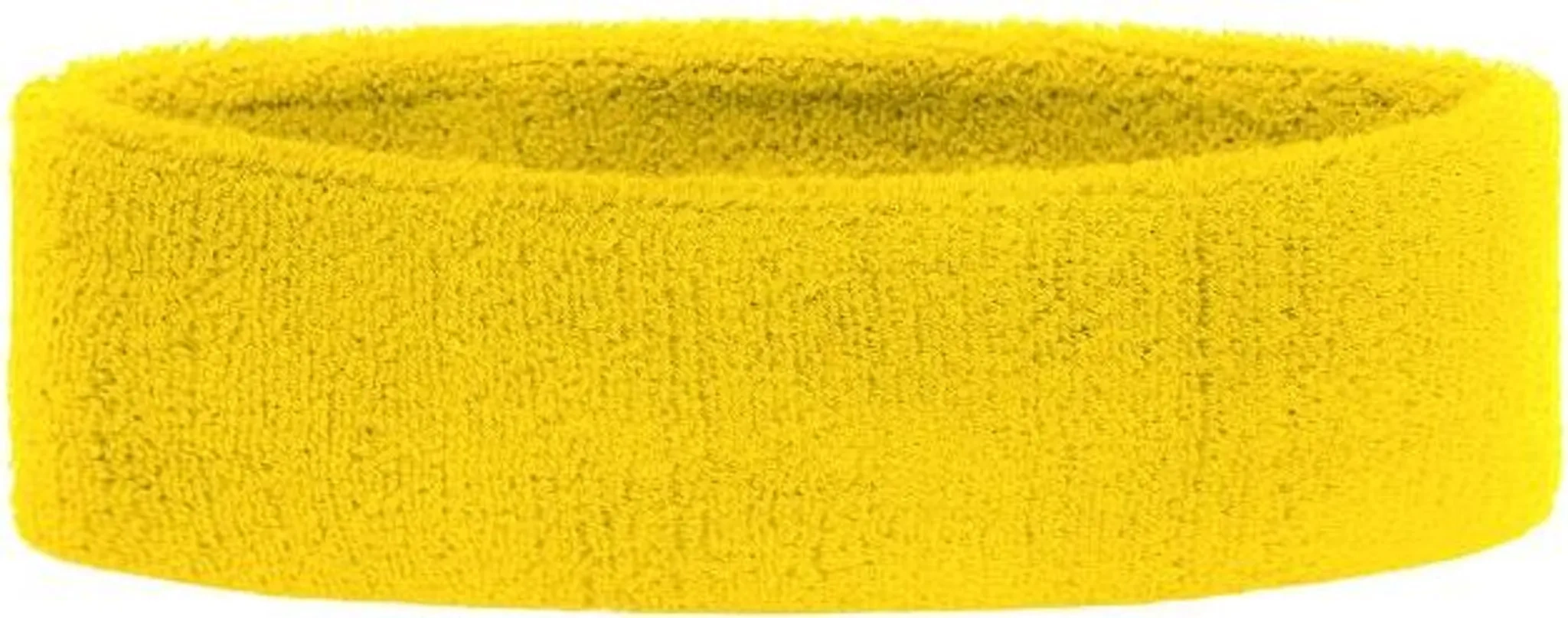 Frottee Stirnband für Sport und Freizeit – Gold-Yellow, One Size Frottee Stirnband für Sport und Freizeit – Gold-Yellow, One Size